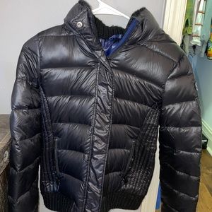 American Eagle Black Puffer Coat Women’s S